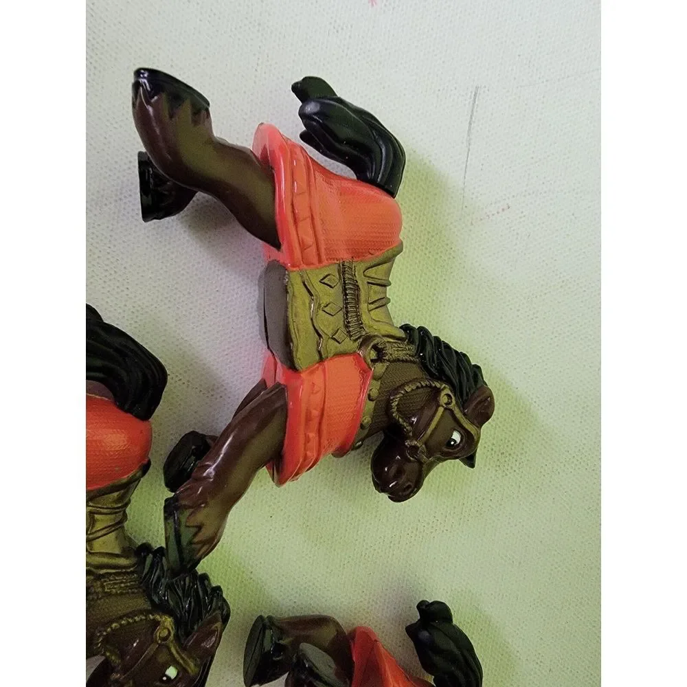 Mighty Fortress Playset Action Figure Kid Connection Toy Medieval Lot Of 3 Horse